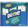 DXECM168 - Heavyweight Disposable Forks, Knives & Spoons Combo Boxes by GP Pro, Cutlery Set, 56 x Spoon, 56 x Fork, 56 x Knife, White, 168 / Box