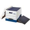 FEL0073301 - Binderbox Binder Storage Box, Internal Dimensions: 12.25" Width x 18.50" Depth x 12" Height, External Dimensions: 13.1" Width x 20.1" Depth x 12.4" Height, Media Size Supported: Letter, Legal