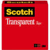 MMM600121296 - Transparent Tape - 1/2"W, 36 yd Length x 0.50" Width, 1" Core, Clear, Moisture Resistant, Stain Resistant, Long Lasting, For Multipurpose, Mending, Packing, Label Protection, Wrapping, 1 Roll