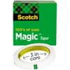 MMM81012592 - Invisible Magic Tape, 72 yd Length x 1" Width, 3" Core, Matte, Clear, Split Resistant, Tear Resistant, For Mending, Splicing, 1 Roll