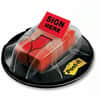 MMM680HVSHR - Message Flags, 1" x 1.75" Flag, 200 Flag Capacity, Red