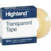 MMM5910341296 - Transparent Light-duty Tape, 36 yd Length x 0.75" Width, 1" Core, Clear, Acrylic, Polypropylene Backing, For Mending, Sealing, Protecting, Holding, 1 Roll