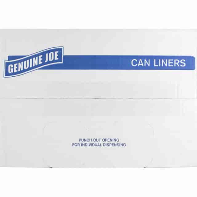 Genuine Joe Maximum Strength Trash Can Liner - Extra Large Size - 60... Genuine Joe Maximum Strength Trash Can Liner - Extra Large Size - 60...