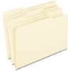 PFX76520 - 1/3 Tab Cut Legal Recycled Top Tab File Folder, 8 1/2" x 14", 1/2" Expansion, Top Tab Location, Assorted Tab Position, 11 pt., Manila Paper, Manila, 1% Recycled, 100 / Box