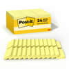 MMM65324VADB - Notes Value Pack, 2160, 1 1/2" Flag/Note Width x 2" Flag/Note Length, Rectangle, 90 Sheets per Pad, Unruled, Yellow, Paper, 1 Pack
