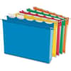 PFX42700 - Letter Recycled Hanging Folder, 8 1/2" x 11", 2" Expansion, 2" for Folder, Pressboard, Assorted, Reinforced, 10% Recycled, 20 / Box