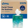 KCC21270CT - Professional Facial Tissue Cube for Business, 2 Ply, 8.40" Width x 8" Length, White, 90/Box, 36 / Carton