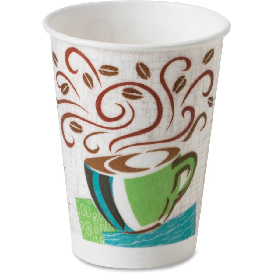 PerfecTouch 16 oz Insulated Paper Hot Coffee Cups by GP Pro