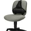 FEL8037601 - Professional Series Microban Protection Back Support, Strap Mount, Black, Fabric, Memory Foam, 1 Each