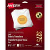 AVE3275 - T-Shirt Transfers, Long Lasting, Washable, 12 / Pack