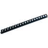 FEL52505 - Plastic Binding Combs - Navy, 3/8" Diameter, 0.4" Height, 0.37" Maximum Capacity, 55 x Sheet Capacity, For Letter 8 1/2" x 11" Sheet, Navy, Plastic, Polyvinyl Chloride (PVC), 100 / Pack