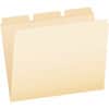 PFX42336 - Ready-Tab 1/3 Tab Cut Letter Recycled Top Tab File Folder, 8 1/2" x 11", Top Tab Location, Assorted Tab Position, Manila, Reinforced Tab, 10% Recycled, 50 / Pack
