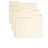 SMD10301 - SuperTab 1/3 Tab Cut Letter Recycled Top Tab File Folder, 8 1/2" x 11", 3/4" Expansion, Top Tab Location, Assorted Tab Position, 11 pt., 1 Plys, Manila, 10% Recycled, 100 / Box