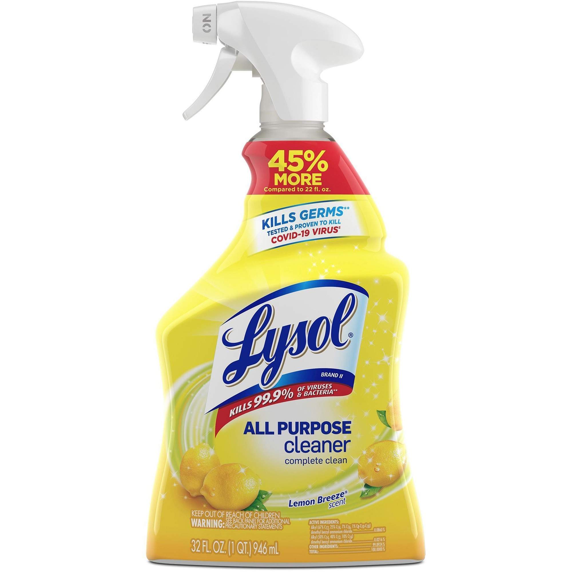 その他 lyshane Lemon All Purpose Cleaner by Lysol RAC75352CT | OnTimeSupplies.com