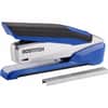 ACI1118 - InPower Spring-Powered Antimicrobial Desktop Stapler, Staples Upto 28 Sheet, Holds Upto 210 Staple, Full Strip, Staple Size: 0.25", Blue, Silver, Metal, Die-cast Metal, 1 Each