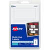 AVE05440 - Removable Labels, 1 1/2" Height x 3" Width, Removable Adhesive, Rectangle, Laser, Inkjet, White, Paper, 3 / Sheet, 50 Total Sheets, 150 Total Label(s), 150 / Pack