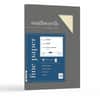 SOUZ560CK - 25% Cotton Business Cover Stock, Letter, 8 1/2" x 11", 65 lb Basis Weight, Linen, Textured, Acid-free, Lignin-free, Ivory, 1 Box