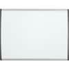 QRTARC1411 - Arc Cubicle Magnetic Whiteboard, 14" (1.2 ft) Width x 11" (0.9 ft) Height, White Painted Steel Surface, Silver Aluminum Frame, Horizontal, Magnetic, 1 Each
