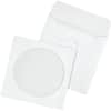 QUA77203 - Tech-No-Tear CD/DVD Sleeves, CD/DVD, 4 7/8" Width x 5" Length, White, Paper, 100 / Box