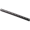 FEL52324 - Plastic Binding Combs, 0.6" Height x 10.8" Width x 0.6" Depth, 0.62" Maximum Capacity, 120 x Sheet Capacity, For Letter 8 1/2" x 11" Sheet, 19 x Rings, Round, Black, Plastic, 1 Pack