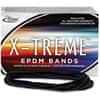 ALL02004 - X-treme Rubber Bands, 7" Length x 0.1" Width, Latex-free, Durable, UV Resistant, Ozone Resistant, Heavy Duty, Reusable, Ethylene Propylene Diene Monomer (EPDM), Black, 200 / Box