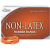 ALL37196 - Rubber Bands, Size: #19, 3.5" Length x 0.1" Width, Latex-free, Stretchable, Synthetic Rubber, Orange, 1440 / Box