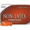 ALL37646 - Rubber Bands, Size: #64, 3.5" Length x 0.3" Width, Latex-free, Stretchable, Synthetic Rubber, Orange, 380 / Box