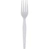 DXEFH207 - Heavyweight Disposable Forks Grab-N-Go by GP Pro, Fork, 100 x Fork, White, 100 / Box