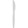 DXEPKM21 - Medium-weight Disposable Knives by GP Pro, Knife, 1000 x Knife, White, 1000 / Carton