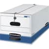 FEL0070403 - STOR/FILE File Storage Box, Internal Dimensions: 12" Width x 24" Depth x 10" Height, External Dimensions: 12.3" Width x 24.1" Depth x 10.8" Height, 500 lb, Media Size Supported: Letter