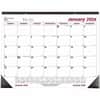 REDC1731 - Professional Monthly Desk/Wall Calendar, Julian Dates, Monthly, 1 Year, January 2026 to December 2026, 1 Month Single Page Layout, 22" x 17" Sheet Size, Desk Pad, White, Paper