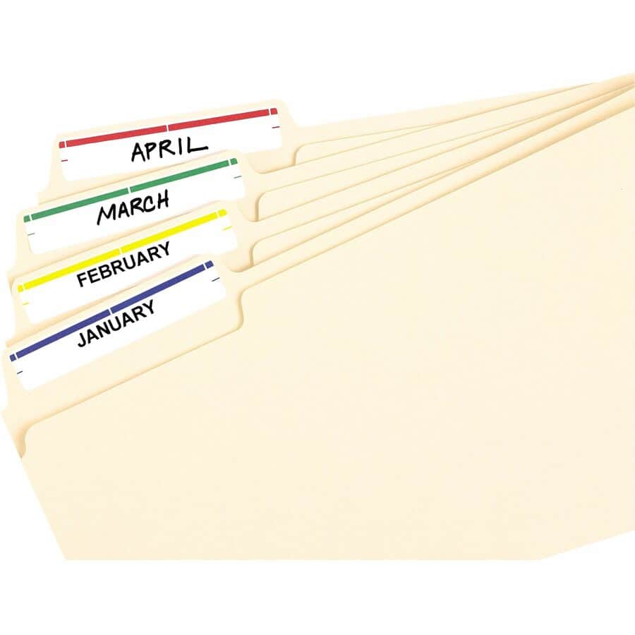 File Folder Labels by Avery® AVE05215 | OnTimeSupplies.com