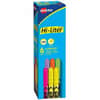 AVE23565 - Pen-Style Fluorescent Highlighters, Chisel Marker Point, Washable, Fluorescent Green, Fluorescent Orange, Fluorescent Pink, Fluorescent Purple, Fluorescent Yellow Ink, 6 / Pack
