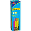 AVE23565 - Hi-Liter(R), Pen-Style, Assorted Colors, 6 Count (23565), Washable, Fluorescent Green, Fluorescent Orange, Fluorescent Pink, Fluorescent Purple, Fluorescent Yellow Ink