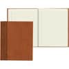 REDA8005 - DaVinci Executive Journals, 150 Sheets, Perfect Bound, Ruled Margin, 7 1/4" x 9 1/4" Sheet Size, Cream Paper, Tan Cover, Acid-free, Recycled, 1 Each