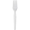 DXEFH217 - Heavyweight Disposable Forks by GP Pro, White, 1000 / Carton
