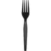 DXEFH517 - Heavyweight Disposable Forks by GP Pro, Black, 1000 / Carton