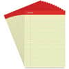 UNV10630 - Notepad, 1 Subject(s), 50 Sheets, Tape Bound, Legal Ruled Red Margin, 16 lb Basis Weight, Letter, 8 1/2" x 11 3/4" Sheet Size, 11.75" Height x 8.5" Width, Canary Paper, 12 / Dozen