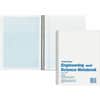RED33610 - Engineering and Science Notebook - Letter, 60 Sheets, Wire Bound, Both Side Ruling Surface, Light Blue Margin, 16 lb Basis Weight, Letter, 8 1/2" x 11" Sheet Size, White Paper, White Cover