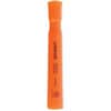 UNV08863 - Desk Highlighters, Fluorescent Orange Ink, Chisel Tip, Orange Barrel, Dozen, Fluorescent Orange Ink, Orange Round, Tank Barrel, 12 / Dozen