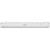 UNV59022 - 59022 Acrylic Ruler, 12" Length, 1/16 Graduations, Metric, Standard Measuring System, Plastic, Clear, 1 Each