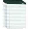 TOP99612 - Double Docket Legal Pad, 100 Sheets, Double Stitched, 16 lb Basis Weight, 8 1/2" x 11 3/4" Sheet Size, 1.76" Height x 11.8" Width x 8.5" Length, White Paper