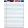 TOP75140 - American Pride Legal Rule Writing Pad, 50 Sheets, Legal Ruled Front Ruling, 16 lb Basis Weight, 8 1/2" x 11 3/4" Sheet Size, 2.38" Height x 11.8" Width x 8.5" Length, White Paper