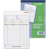 TOP46500 - 2-part Carbonless Sales Order Book, 50 Sheet(s), 15 lb, 2 Part, Carbonless Copy, 5.56" x 7.94" Form Size, White, Canary, Blue Print Color, 1 Each