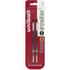 UBC35972 - Jetstream RT Ballpoint Pen Refills, 1 mm , Medium Point, Black Ink, Super Ink, Water Resistant Ink, Fade Resistant, Fraud Resistant, 2 / Pack