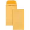 QUA50462 - No. 5 Coin/Small Parts Envelopes with Gummed Flap, Coin, #5, 2 7/8" Width x 5 1/4" Length, 28 lb, Gummed, Light Brown, Kraft, 500 / Box