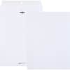QUA38390 - 9 x 12 Clasp Envelopes with Deeply Gummed Flaps, Clasp, #90, 9" Width x 12" Length, 28 lb, Gummed Flap, White, 100 / Box
