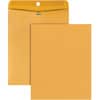 QUA37805 - Clasp Envelopes with Gummed Flap, Clasp, #105, 11 1/2" Width x 14 1/2" Length, 28 lb, Clasp, Brown, Kraft, 100 / Box