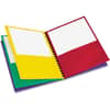 OXF99656 - 99656 Letter Pocket Folder, 8 1/2" x 11", 200 Sheets Capacity, 8 Pocket(s), Fiber, Red, Green, Yellow, Purple, Die-cut, Acid-free, 1 Each