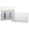 PFX638143 - Legal Presentation Folder, 8 1/2" x 14", 200 Sheets Capacity, 1" Expansion, Clear, Flap and Cord Closure, Translucent, Wear Resistant, Tear Resistant, Moisture Resistant, String/Button, Durable